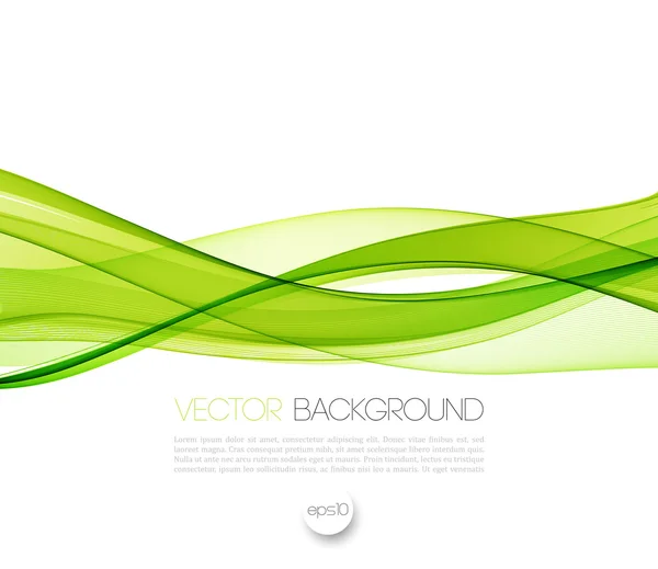 Abstract vector background, futuristic wavy — Stock Vector