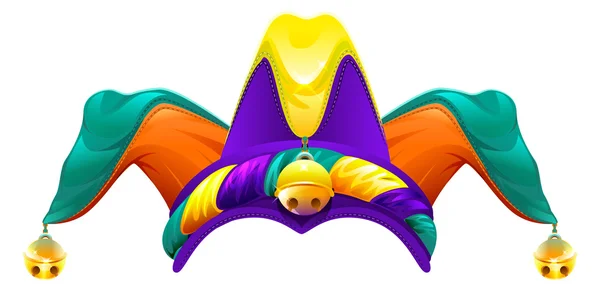 Bells aptallar kap. Soytarı şapkası. 1 Nisan Fools Day