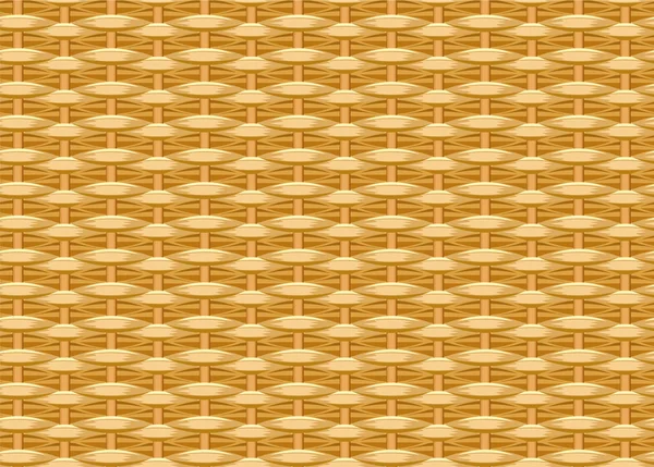 Sorunsuz örgülü arka plan. Hasır saman. Willow twigs dokuma. Hasır doku