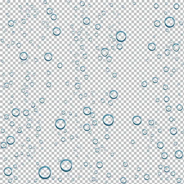 Saydam bir arka plan üzerinde Su damlacıkları