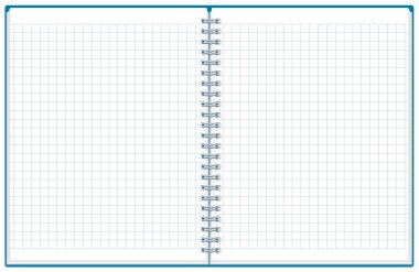 Alıştırma kitabı. Açık not defteri. Kareli defter