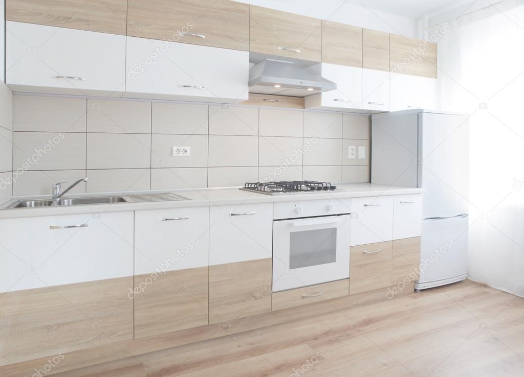 Modern kitchen interior.