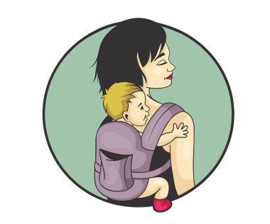 kadın taşıma bebek