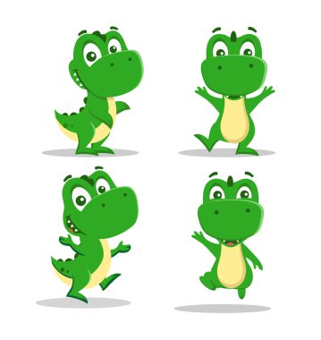 küçük komik dinozorlar