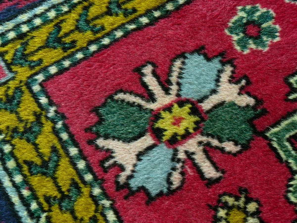 Old carpet fragment — Stock Photo, Image