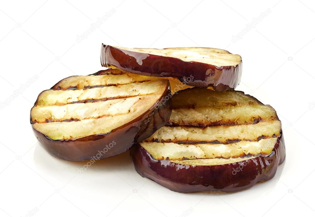 Grilled eggplant slices Stock Photo by ©magone 101035930