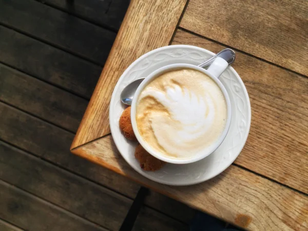 Kopje cappuccino — Stockfoto