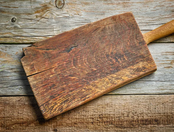 Vechiul bord de tăiere din lemn — Fotografie, imagine de stoc
