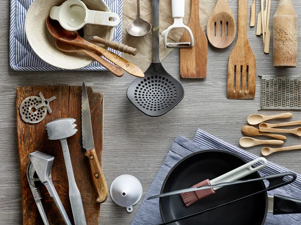 Varios utensilios de cocina —  Fotos de Stock
