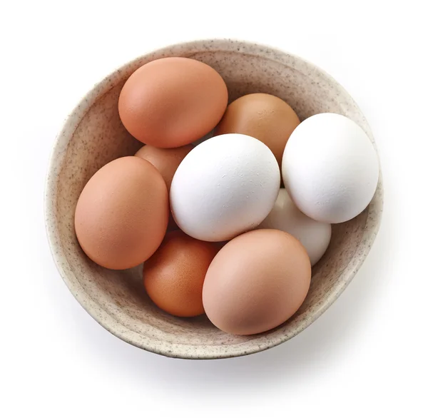 Tigela de ovos — Fotografia de Stock