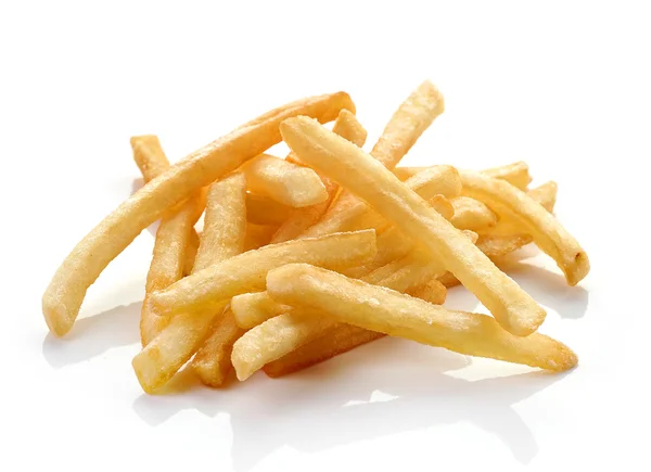 French fries on white background Royalty Free Stock Images