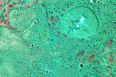 soyut yeşil akrilik boya arkaplanı