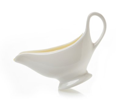 Beyaz sauceboat