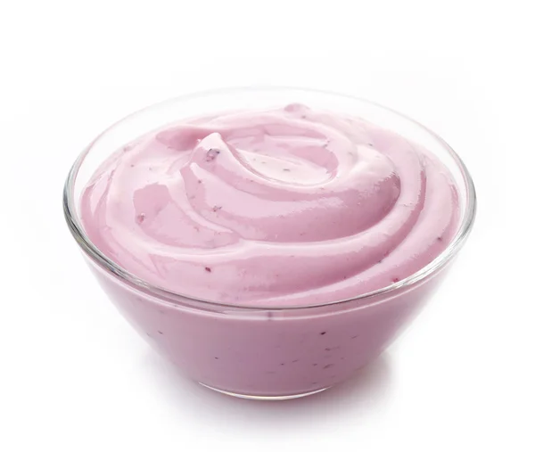 Miska jogurtu — Zdjęcie stockowe