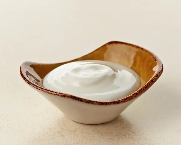 Ciotola di yogurt greco — Foto Stock