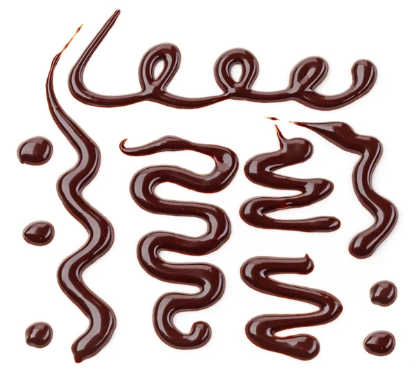 ซอสช็อคโกแลตหวาน — ภาพถ่ายสต็อก