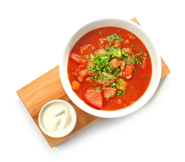 Tál leves — Stock Fotó