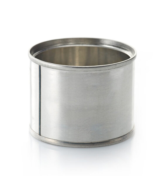 empty aluminum tin can