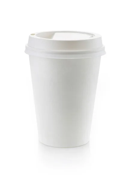 Kağıt kahve fincanı götürün — Stok fotoğraf