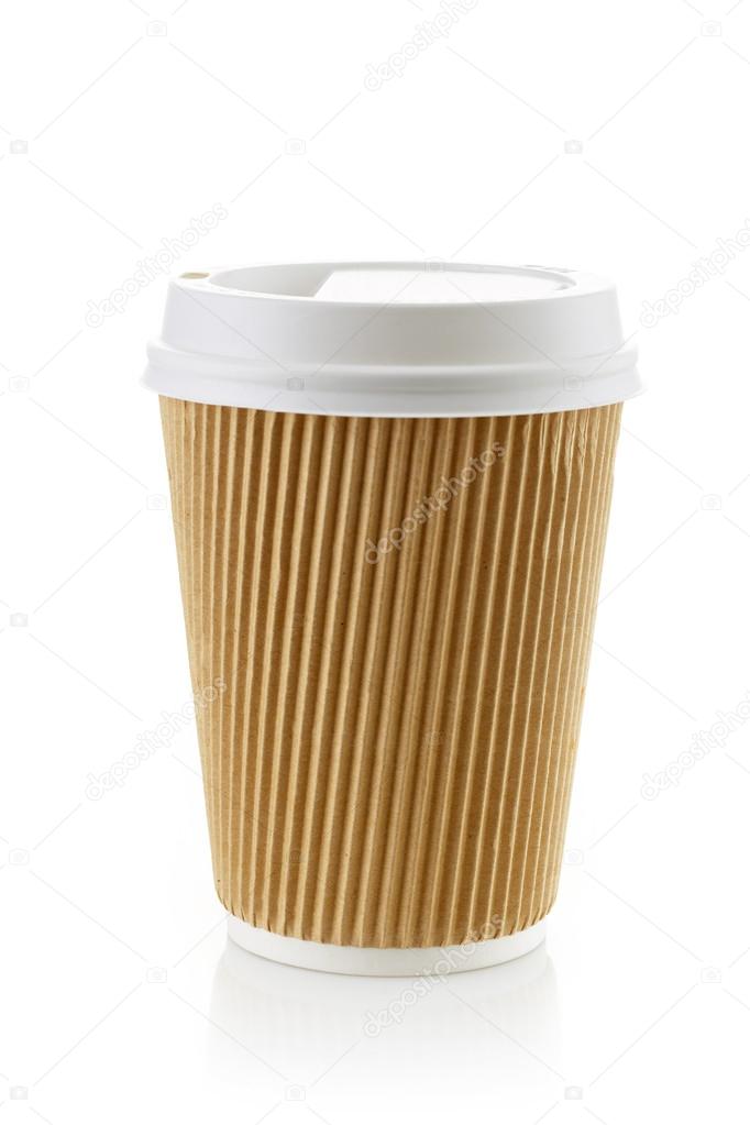 Paper take away coffee cup
