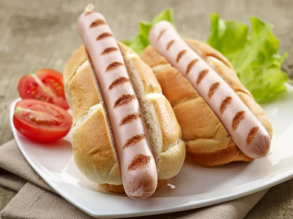 Due hot dog — Foto Stock