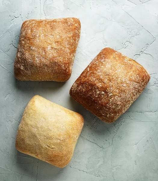 Vers gebakken brood broodjes — Stockfoto