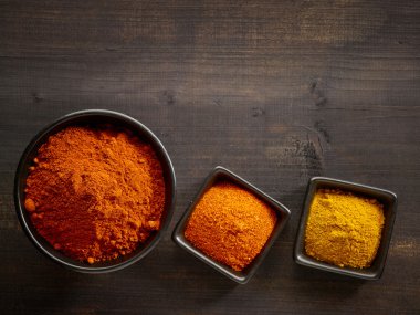 Çeşitli baharatlar.