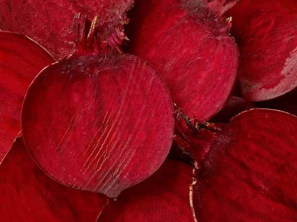 Beetroot slices macro — Stock Photo, Image