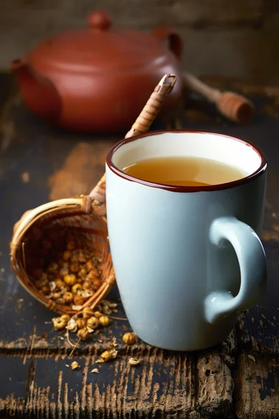 Taza de té de hierbas —  Fotos de Stock