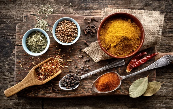 Various spices — Stock Photo, Image