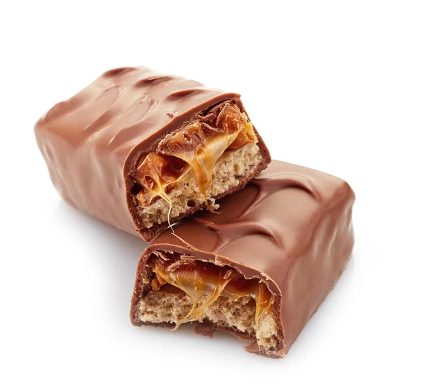 Caramelle al cioccolato e caramello — Foto Stock