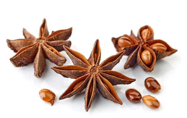 Star anise spice and seeds — Stock Photo, Image