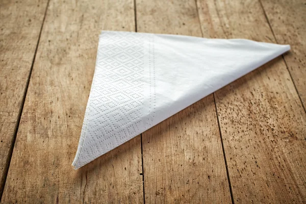 White paper napkins — Stock Photo, Image