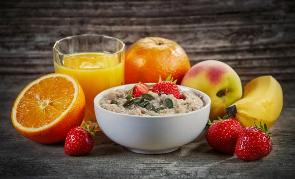 Ingredientes para un desayuno saludable —  Fotos de Stock