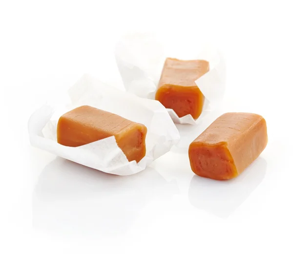 Caramel candies — Stock Photo, Image