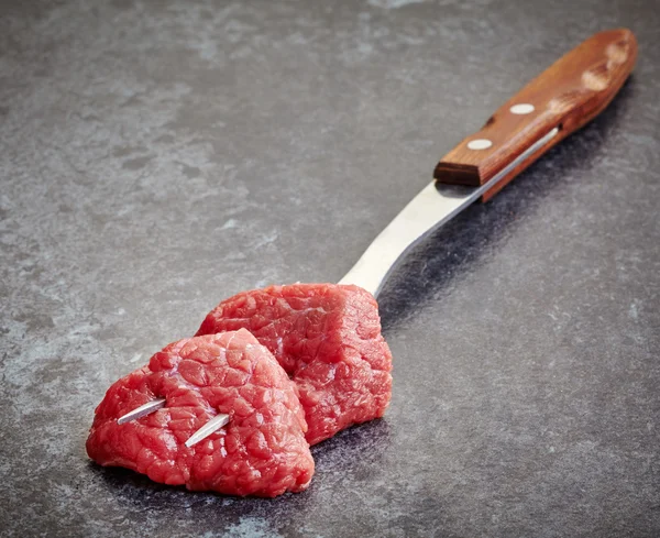 Fresh raw meat cuts — Stock Photo, Image