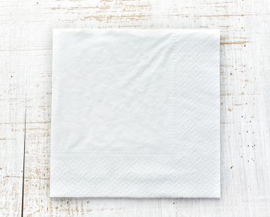 white paper napkin clipart