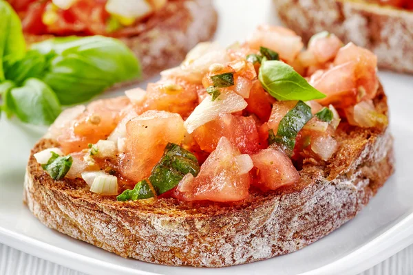 Bruschetta — 图库照片