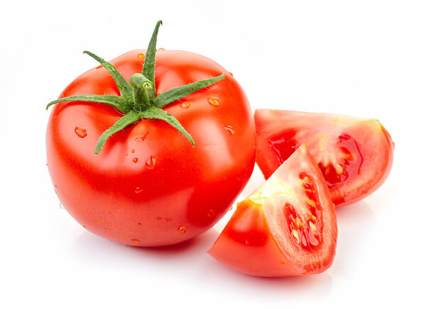 fresh red tomatoes
