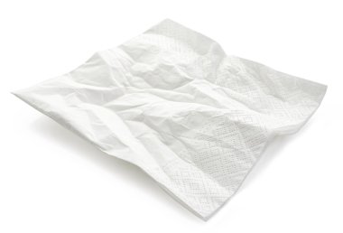 white paper napkin clipart