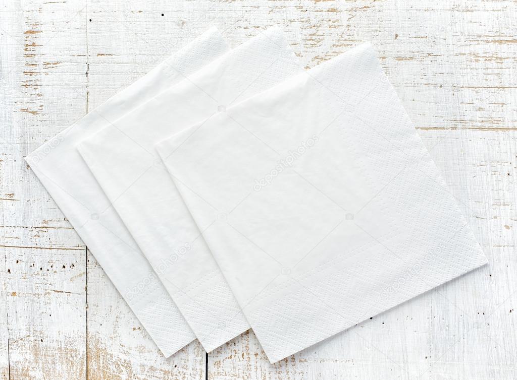 White Luncheon Napkins