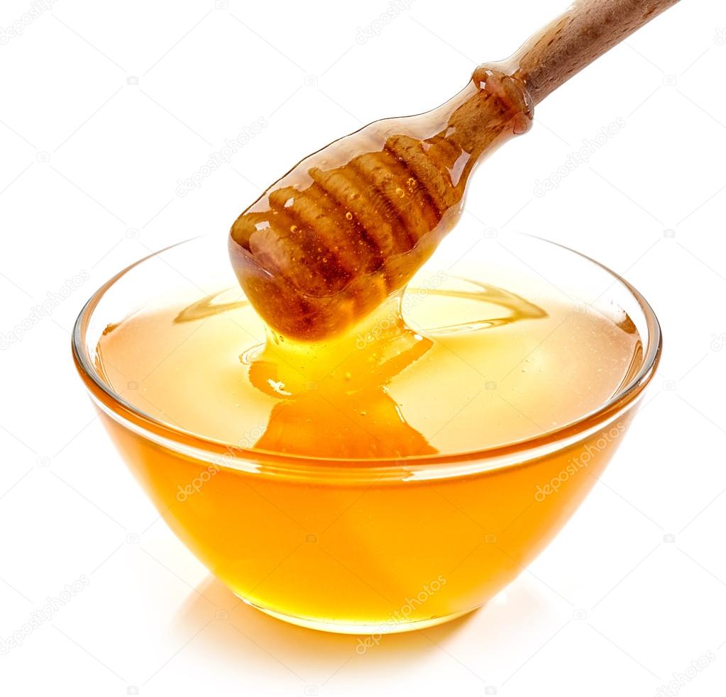 bowl of honey