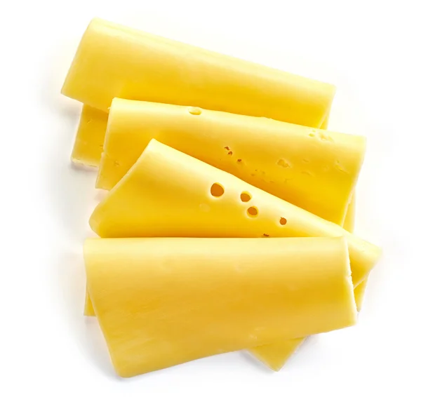 Cheese slices — Stock Photo, Image