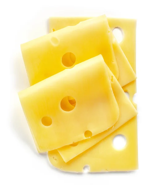 Сырные ломтики — стоковое фото