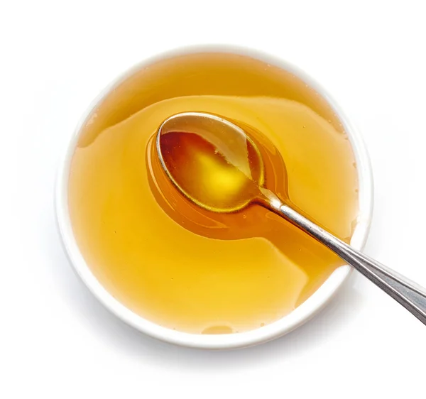 Bowl of honey — Stock Photo, Image