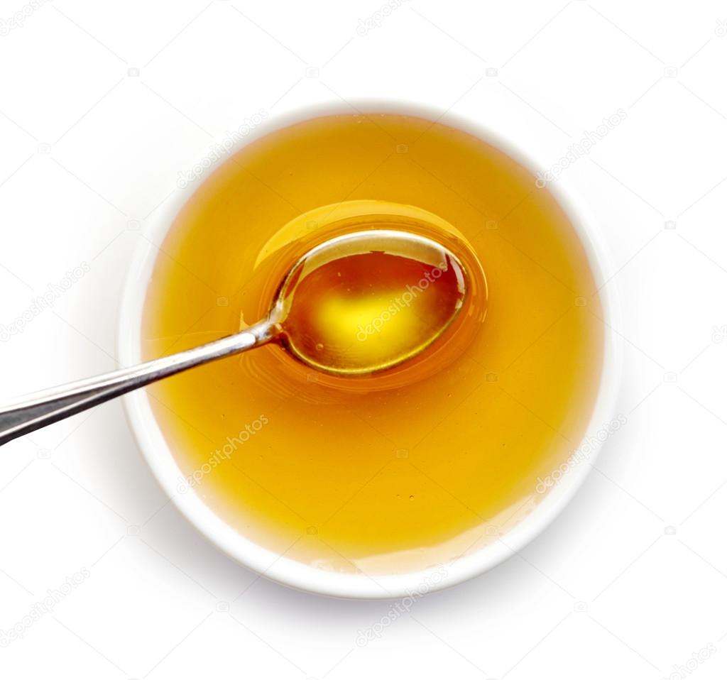 bowl of honey