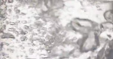 Elektrikli çaydanlıkta kaynar su, yakın plan yiyecek ve içecek, şeffaf cam bir elektrikli su ısıtıcısının içinde kaynayan ve kaynayan suyun yakın plan çekimi. Sıcak buhar ve kabarcıklar