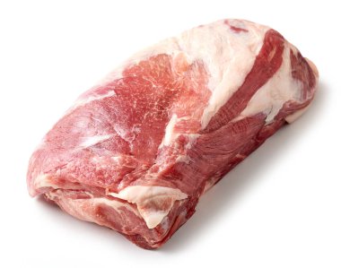 Taze çiğ domuz eti rosto yapmak için mükemmel.