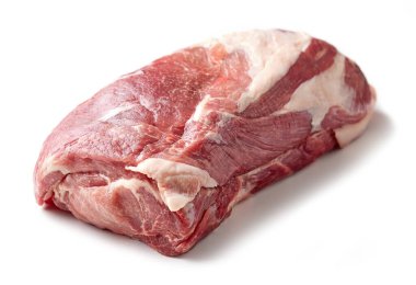 Taze çiğ domuz eti rosto yapmak için mükemmel.