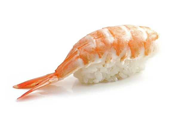 Garnalen Sushi — Stockfoto